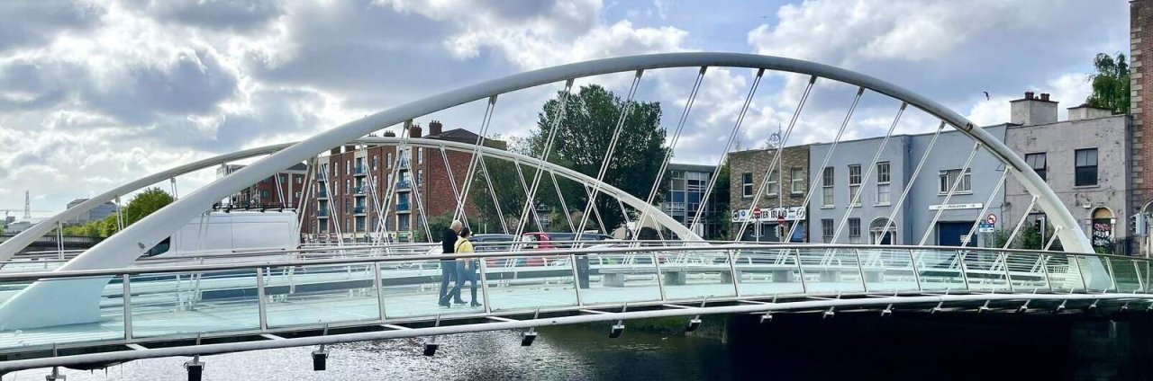 banner image james joyce bridge